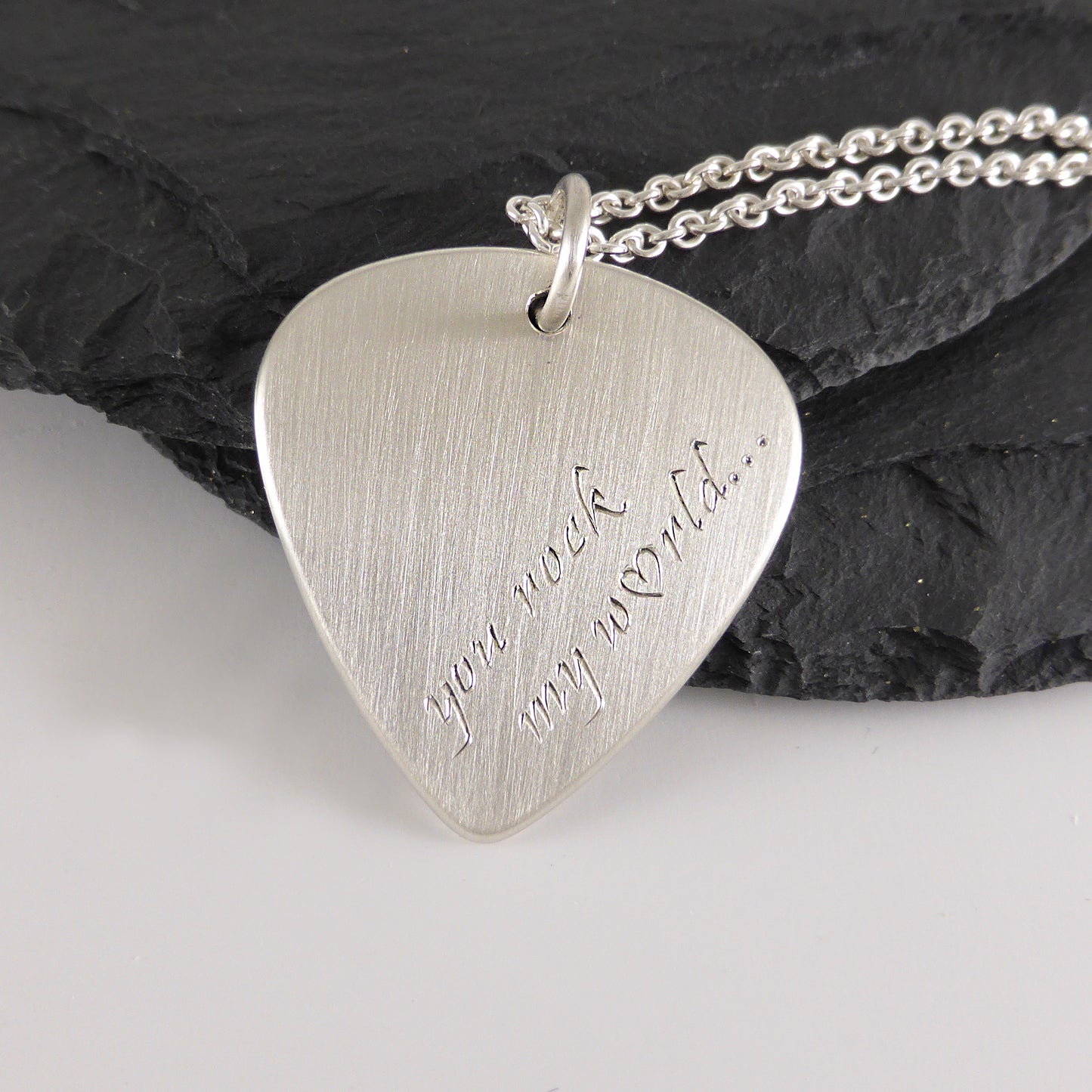 PLEKTRON MIT ANKERKETTE • SILBER